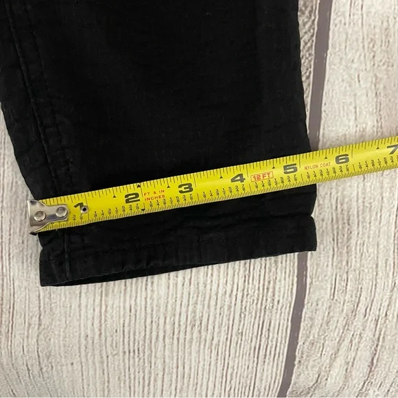 ALL SAINTS Women’s Mast Low Rise Skinny Fit Jeans Black Croc Size 32